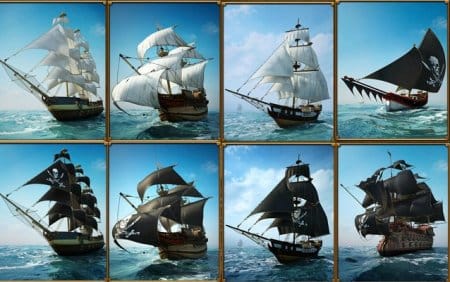 Корабли Pirate Storm